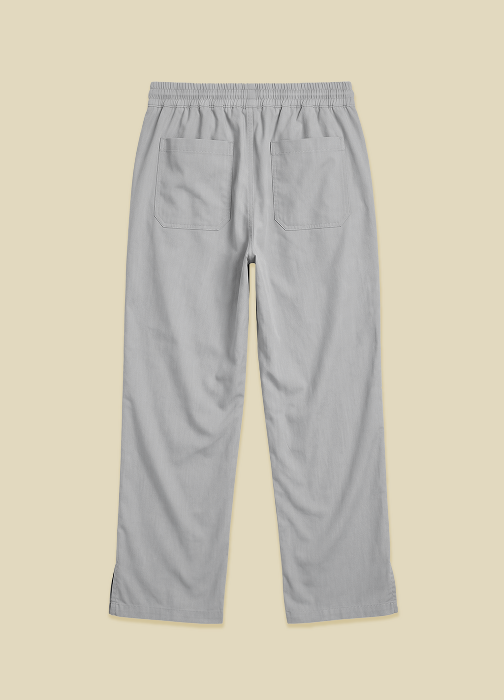 Smudged Gray Men's Scrub Pants