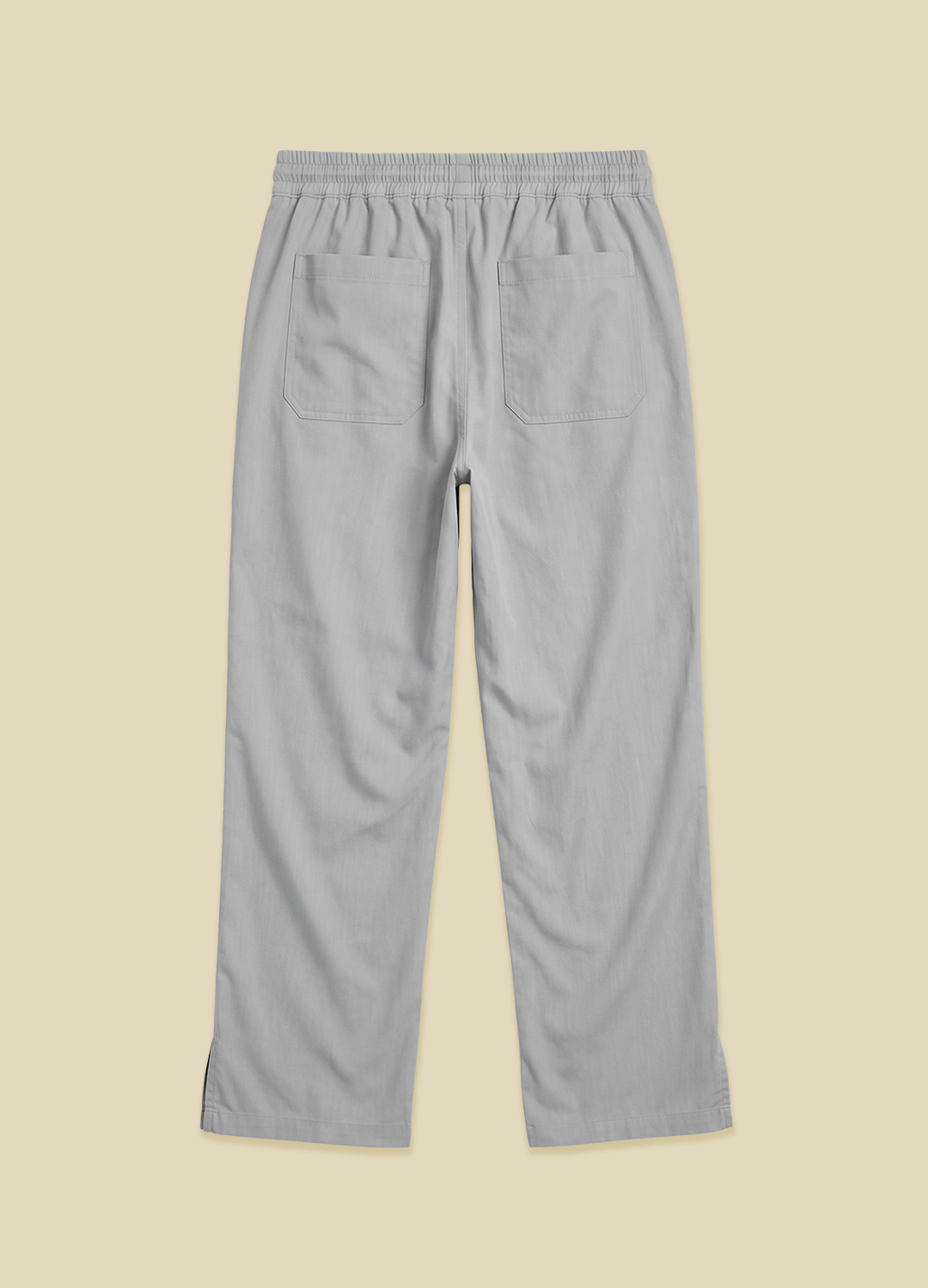 Smudged Gray Men's Scrub Pants