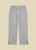 Smudged Gray Men's Scrub Pants