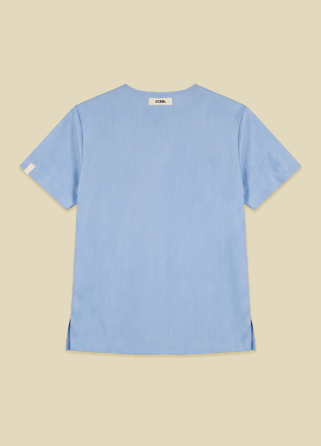 Carbon Blue Men's Scrub Top