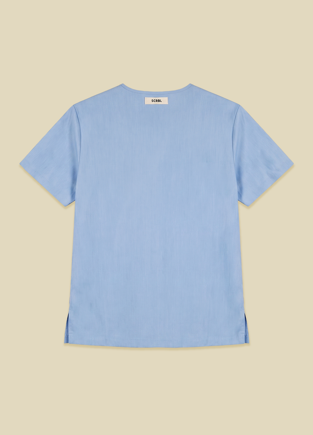 Carbon Blue Men's Scrub Top