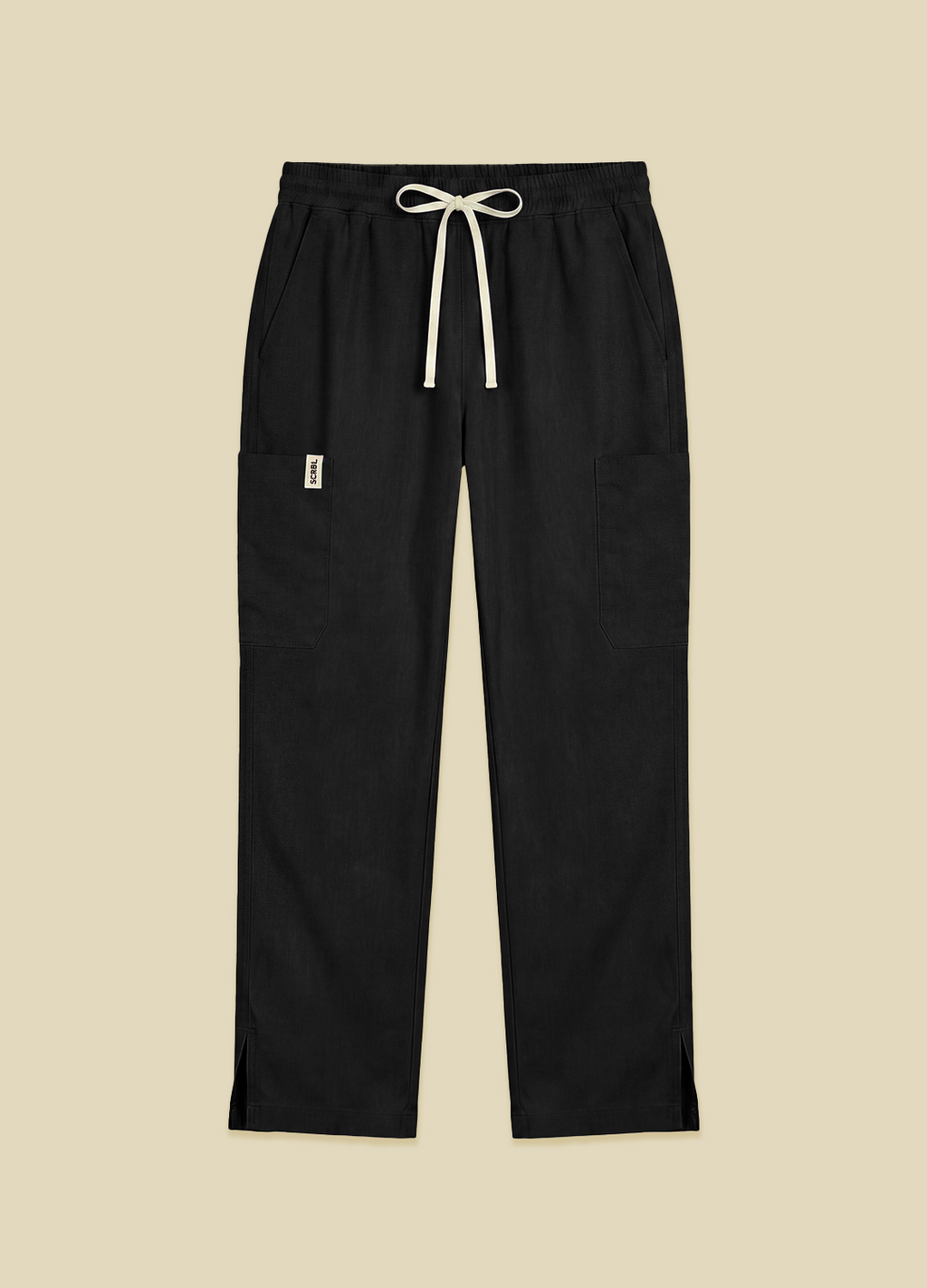 Marker Black Women's Scrub Pants