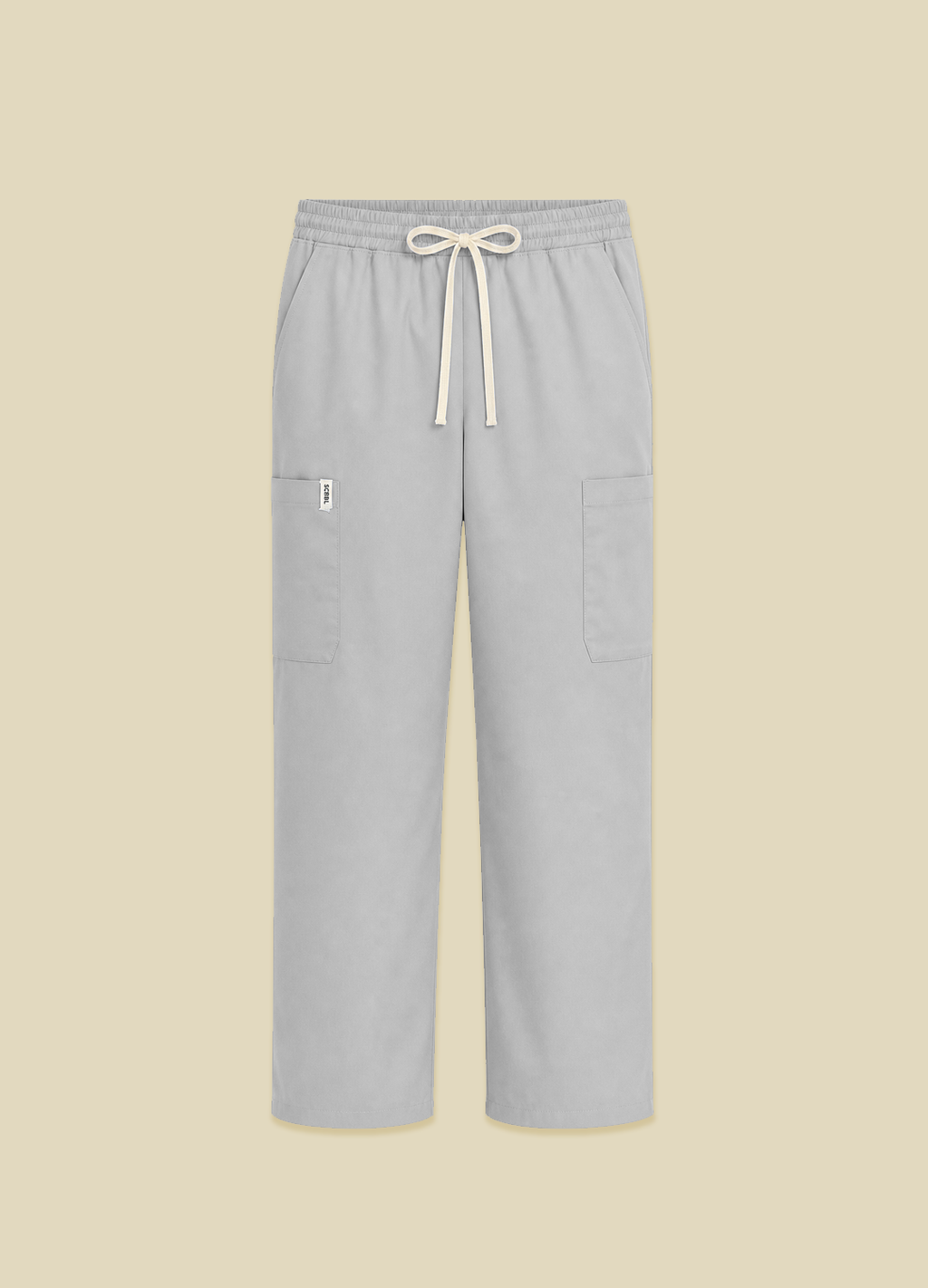 Smudge Gray Women's Scrub Pants