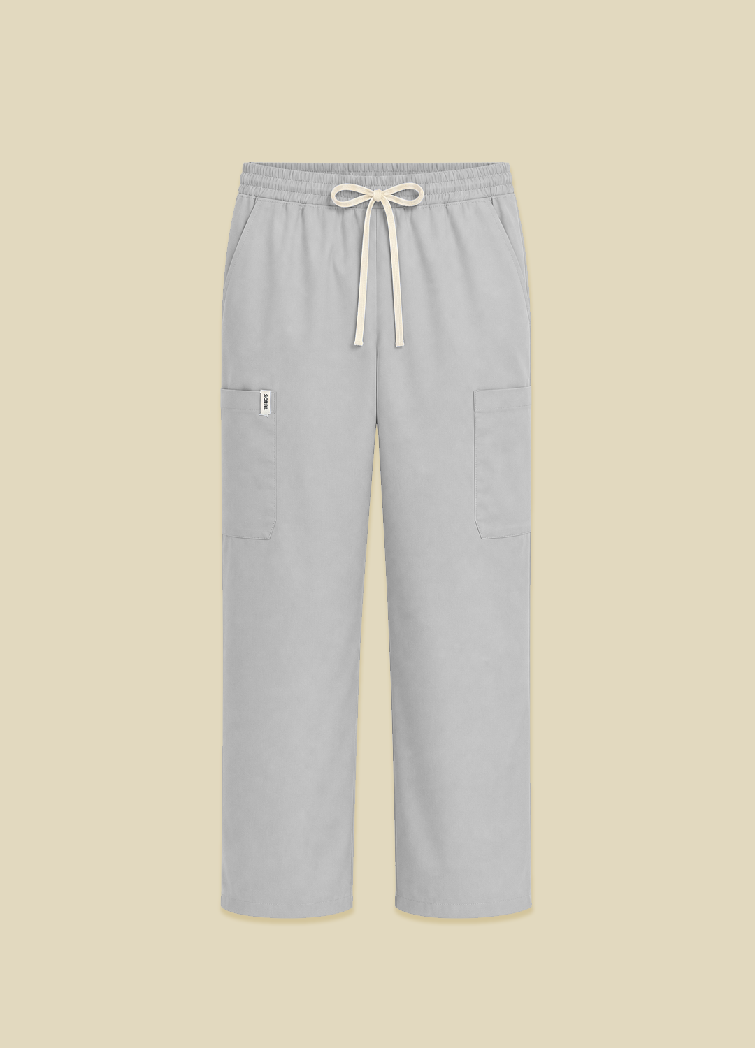 Smudge Gray Women's Scrub Pants