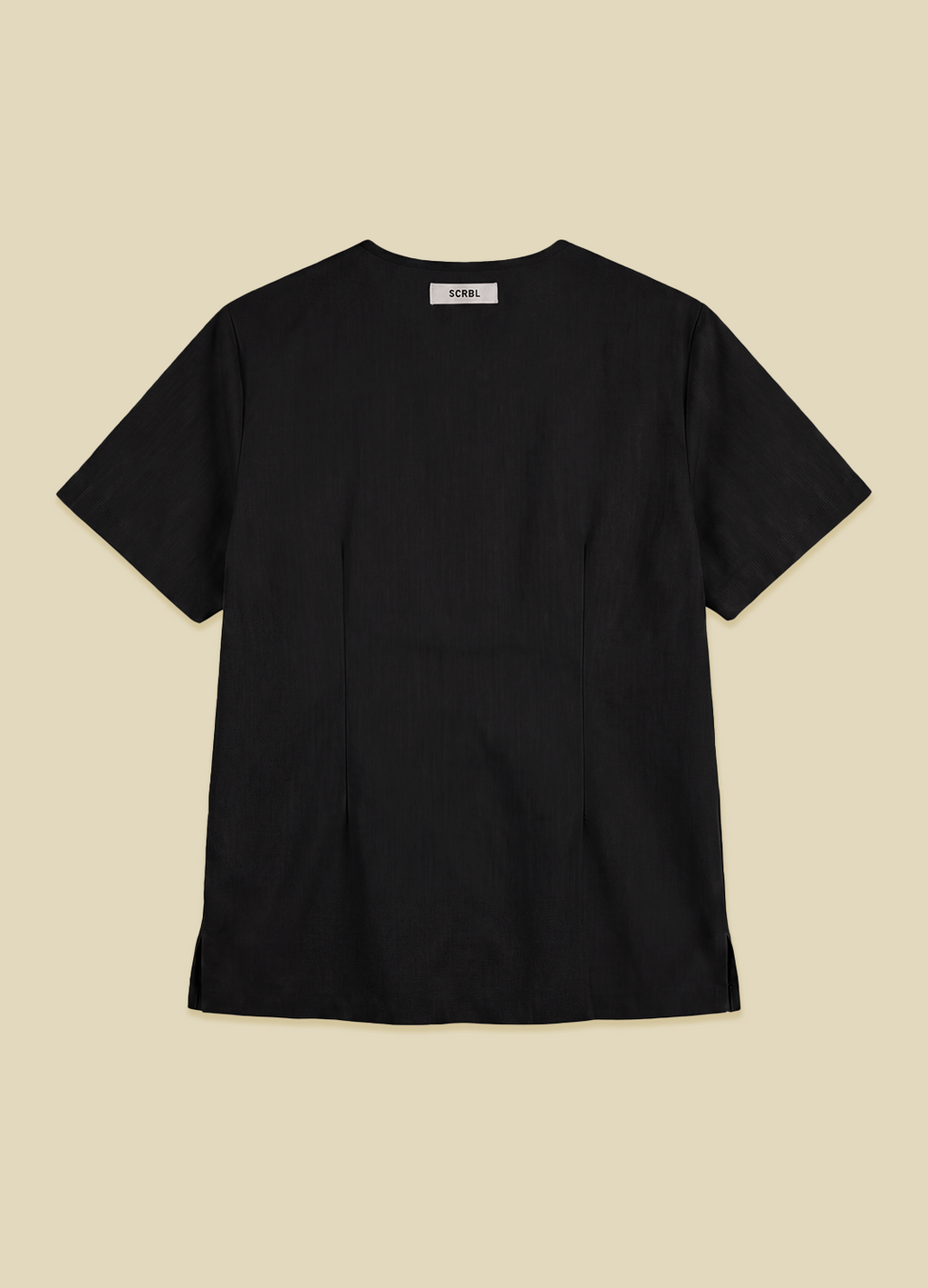 Marker Black Women's Scrub Top