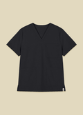 Graphite Black Women's Scrub Top