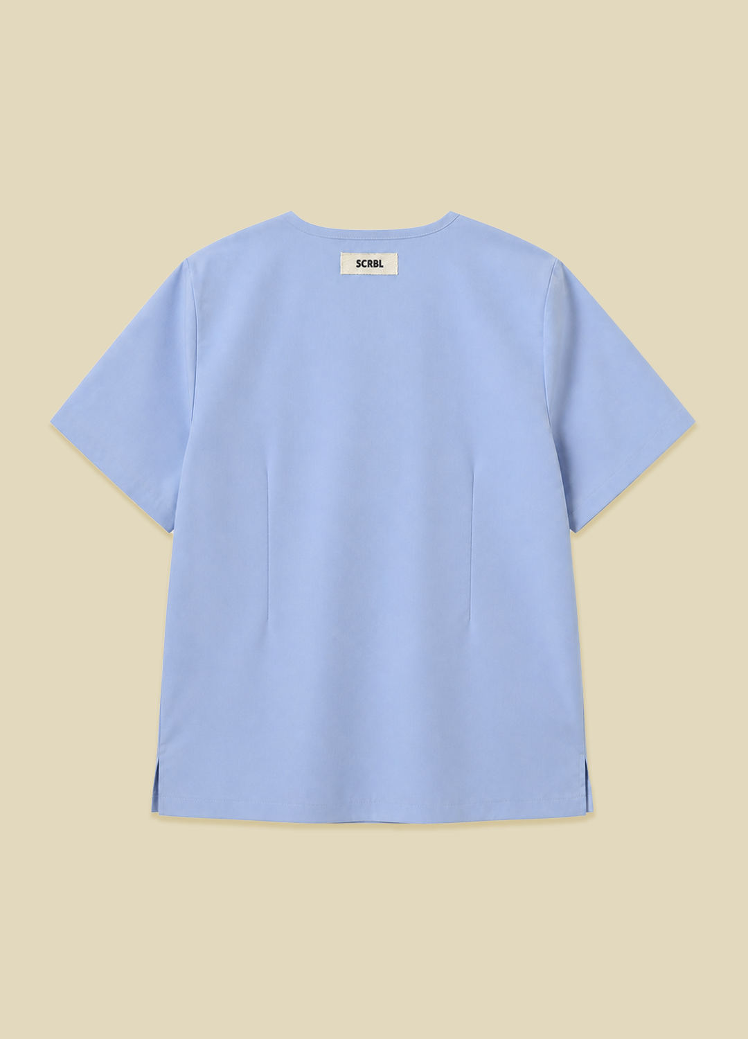 Carbon Blue Women's Scrub Top