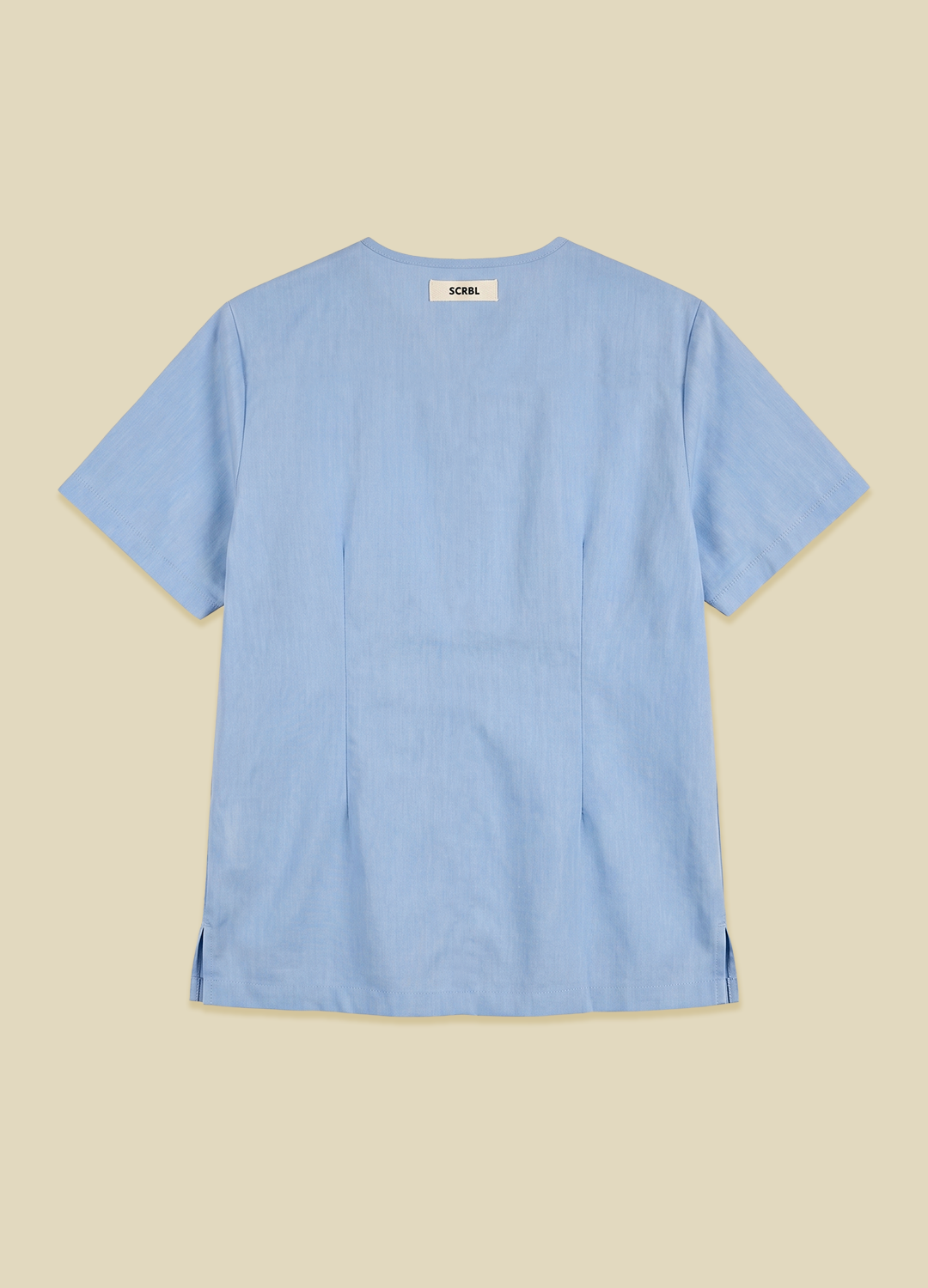 Carbon Blue Women's Scrub Top