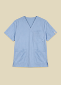 Carbon Blue Women's Scrub Top