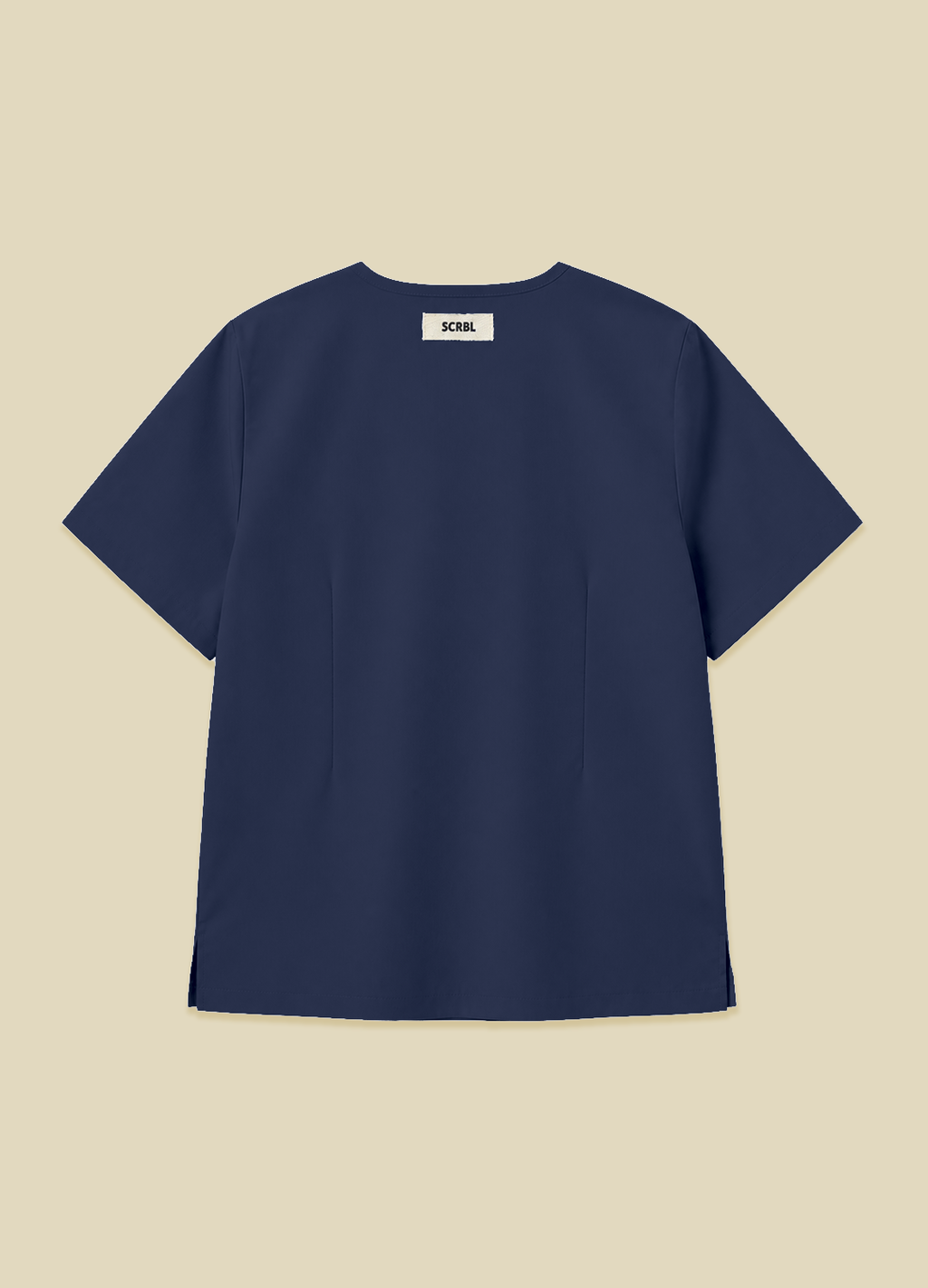 Ink Navy Women's Scrub Top