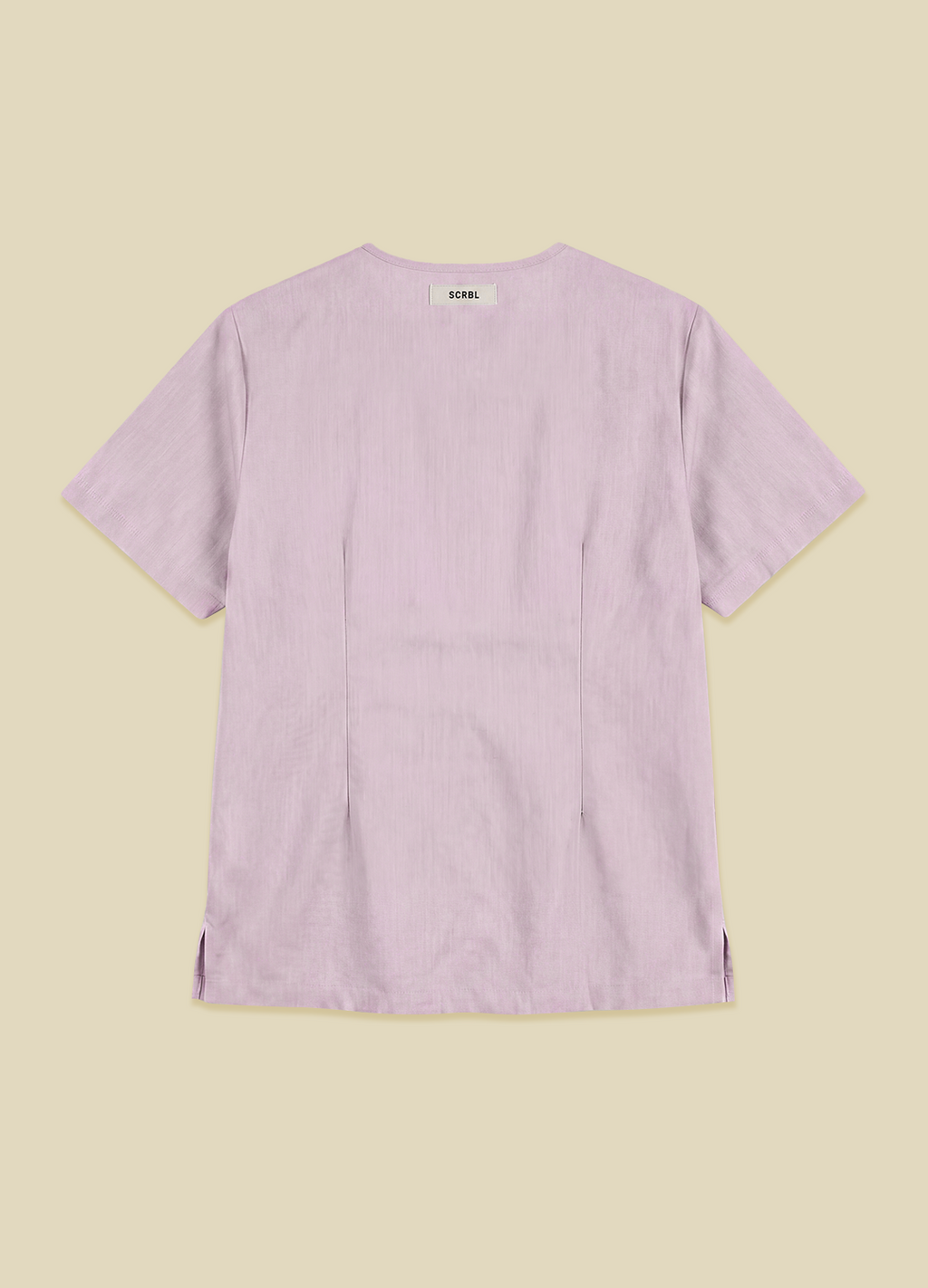 Eraser Pink Women's Scrub Top