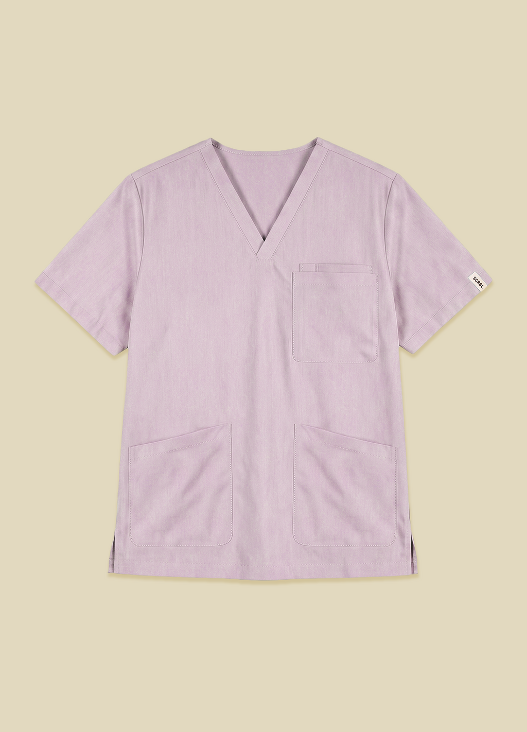 Eraser Pink Women's Scrub Top