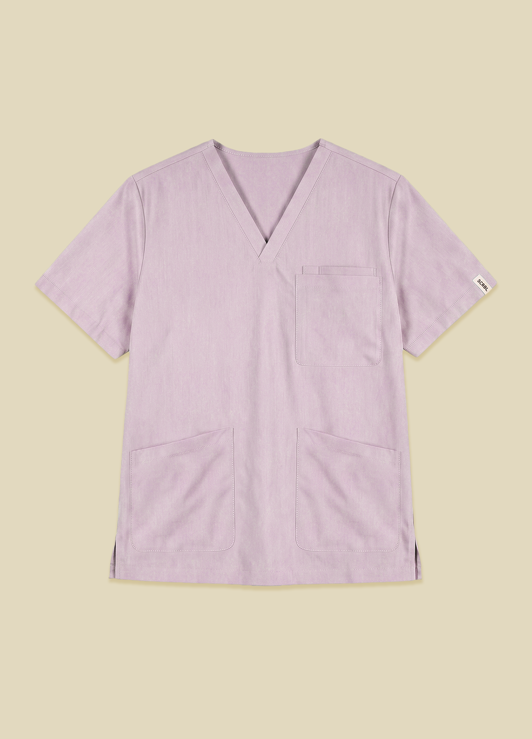 Eraser Pink Women's Scrub Top